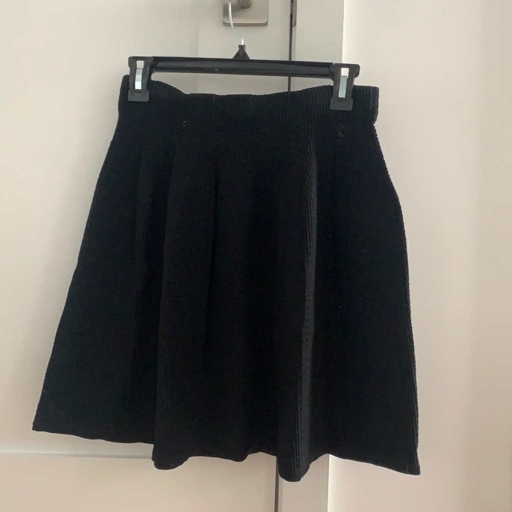 Sandro black skirt
